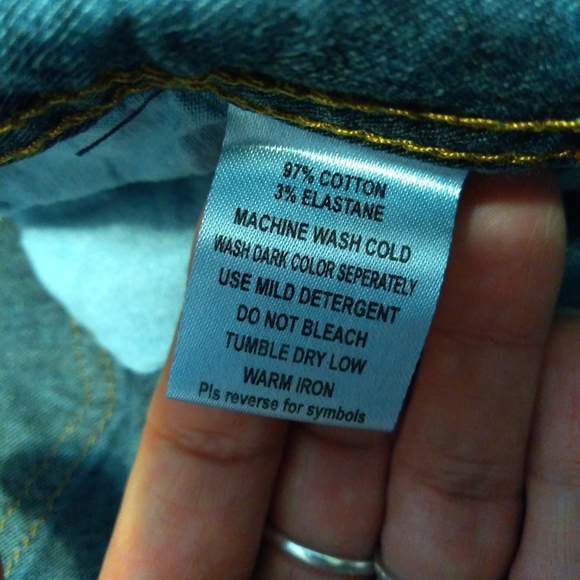 Kanva Fashion Women Stretch Blue Jeans Plus Size 18 - Picture 9 of 9